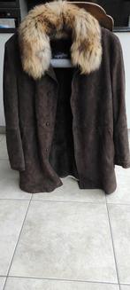 Design jas Parmentier; unisex uit daim met 3 echte pels soor, Kleding | Dames, Jassen | Winter, Ophalen of Verzenden, Zo goed als nieuw