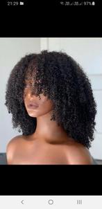 Perruque cheveux brésiliens frisés, Bijoux, Sacs & Beauté, Beauté | Soins des cheveux, Enlèvement ou Envoi, Comme neuf