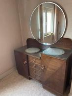 Commode spiegelkast retro vintage b 130cm xh 167cmx d 47cm, Huis en Inrichting, Ophalen, Zo goed als nieuw
