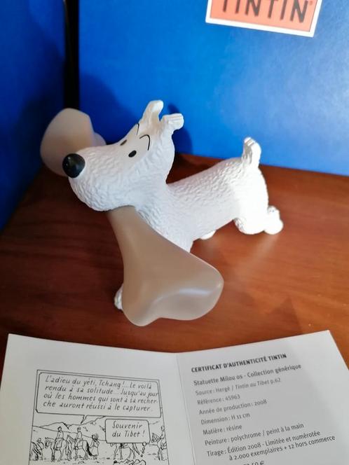 Statuette Tintin : Milou os n1818 Hergé/Moulinsart 2008, Verzamelen, Beelden en Beeldjes, Zo goed als nieuw, Ophalen of Verzenden
