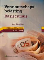 Vennootschapsbelasting Basiscursus Fiscaal Stramien 2023-24, Ophalen of Verzenden, Zo goed als nieuw