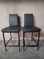 2 lederen stoelen, Enlèvement, Comme neuf