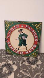 Vintage Huntley & Palmers Ginger Nuts Emaille Bord – Antiek, Antiek en Kunst, Ophalen