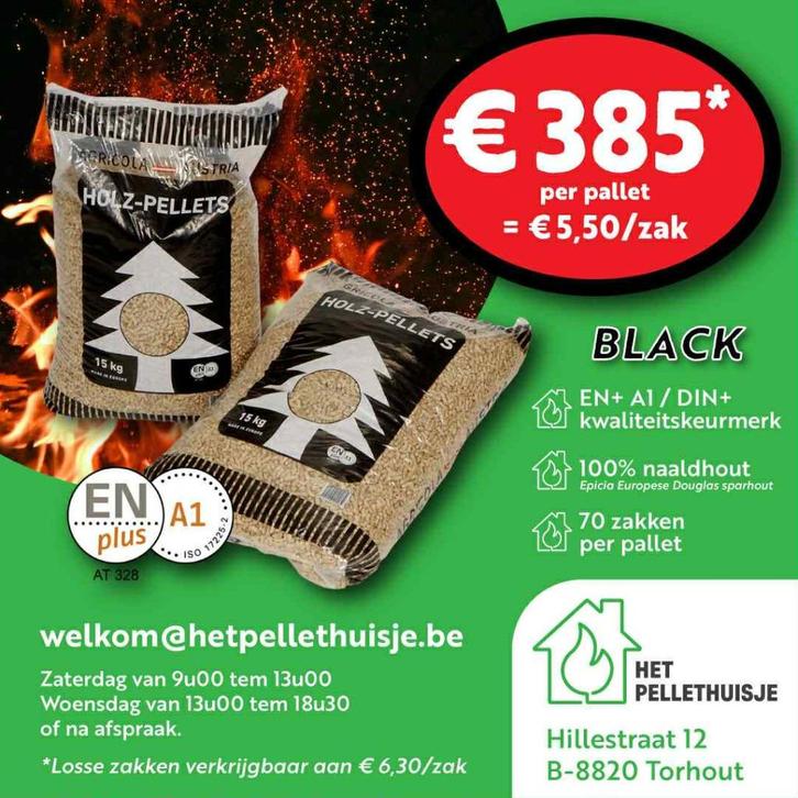 Agricola HoutPellets Green, Black en Orange, Jardin & Terrasse, Chauffage de terrasse, Neuf, Enlèvement