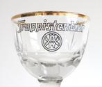 Geslepen émail Westmalle Emaille Trappistenbier bier glas, Enlèvement ou Envoi, Comme neuf