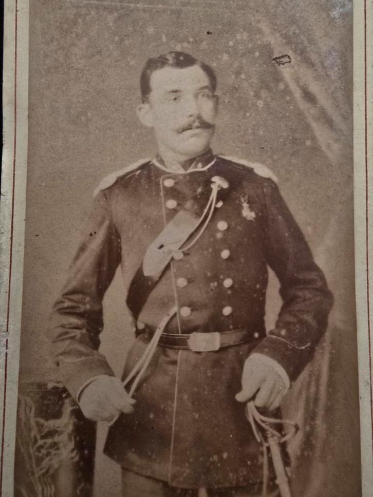 Burgerwacht Belgische officier voor de Eerste Wereldoorlog,, Verzamelen, Militaria | Algemeen, Ophalen of Verzenden