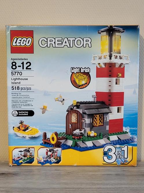 Lego Creator 3 en 1 5770 Lighthouse Island, Enfants & Bébés, Jouets | Duplo & Lego, Comme neuf, Lego, Ensemble complet, Enlèvement ou Envoi