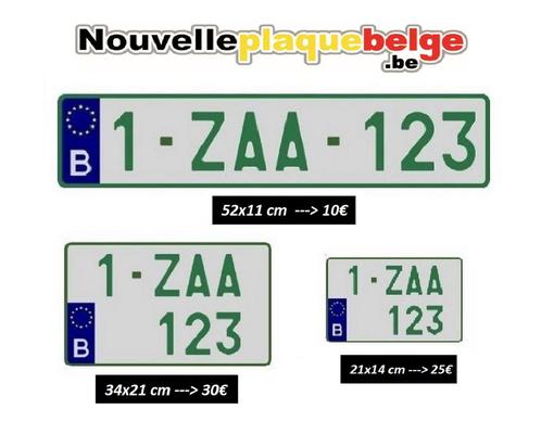 Plaque immatriculation Z,Y,V, Autos : Pièces & Accessoires, Autres pièces automobiles, Alfa Romeo, Pièces américaines, Audi, BMW