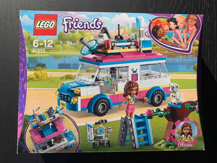 Olivia’s missievoertuig Lego Friends 41333, Kinderen en Baby's, Speelgoed | Duplo en Lego, Nieuw, Lego, Ophalen