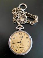 Belle montre de poche OMEGA Art Déco, Bijoux, Sacs & Beauté, Omega, 1900 à 1930, Argent, Enlèvement ou Envoi