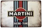 Plaque murale en métal au look vintage MARTINI RACING TEAM, Collections, Marques & Objets publicitaires, Enlèvement ou Envoi, Neuf