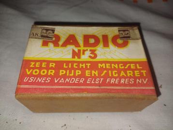 Oud pakje tabak RADIO Usines Vander Elst beschikbaar voor biedingen