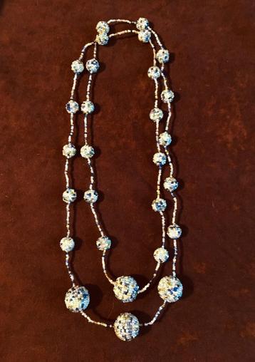 Long Collier 67 cm - Sautoir en perles colorées