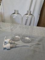 Plastic 1l fles met doseerpompje, per stuk verkrijgbaar, Ophalen, Nieuw