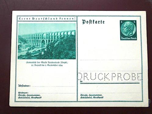 Duitse Rijk : proefdruk postwaardestuk p 234 / 1934, Postzegels en Munten, Postzegels | Europa | Duitsland, Duitse Keizerrijk