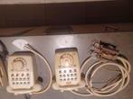 4 téléphones numérotés de 1 à 4, Télécoms, Téléphones fixes | Filaires, Avec cadran rotatif, Enlèvement, Utilisé