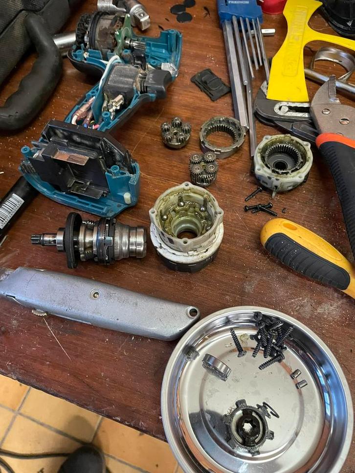 Herstellingen handgereedschappen, Doe-het-zelf en Bouw, Gereedschap | Machine-onderdelen en Toebehoren, Zo goed als nieuw, Ophalen of Verzenden