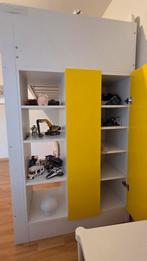 ikea, hoogslaper met bureau en opbergkast., Kinderen en Baby's, Ophalen, Zo goed als nieuw, Hoogslaper