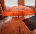 Golf van NAXHELET oranje paraplu diam. 100 cm, Handtassen en Accessoires, Oranje, Gebruikt, Ophalen of Verzenden