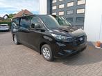 Ford Transit Custom dubbele cabine 6pl 320L 38430 ex btw 5 j, Auto's, Stof, Zwart, 4 cilinders, https://public.car-pass.be/vhr/64881d2c-6a13-4414-ac4b-a04620d5ea9a