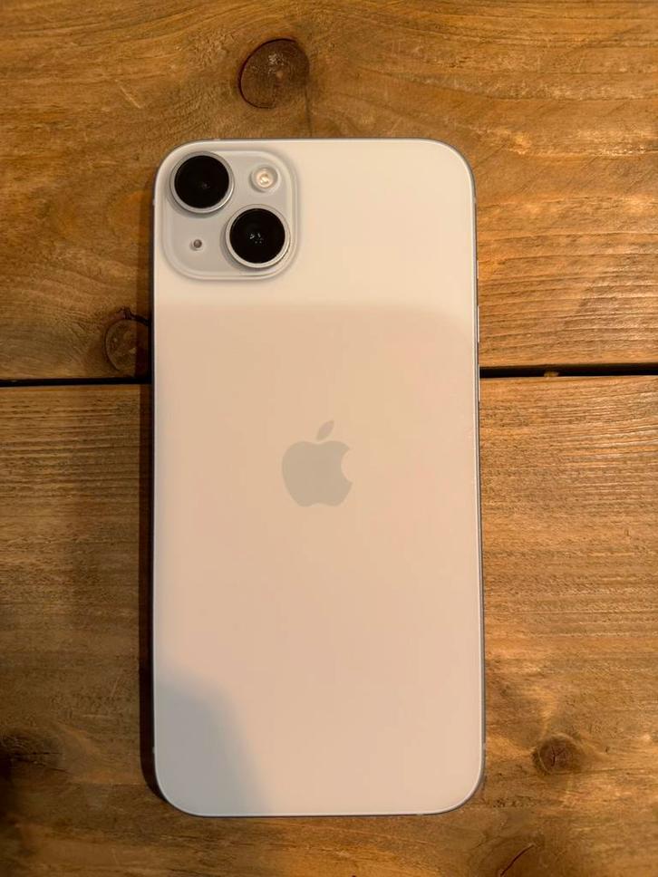 Iphone 15 plus- Blauw, Télécoms, Téléphonie mobile | Apple iPhone, Comme neuf, 128 GB, iPhone 15, Bleu, Enlèvement