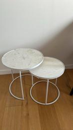 Marmer set tafeltjes, Ophalen, Zo goed als nieuw