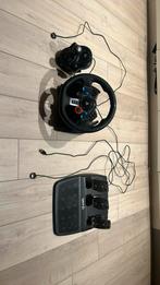 Logitech g29 driving force + pook, Ophalen of Verzenden, Zo goed als nieuw, Stuur of Pedalen, PlayStation 5
