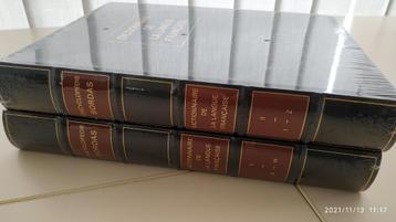 Dictionnaire langue francaise BORDAS 1&2 nieuw nog in de fol