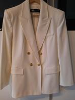 Blazer gebroken wit maat L, Kleding | Dames, Jasjes, Kostuums en Pakken, Nieuw, Zara, Jasje, Maat 42/44 (L)