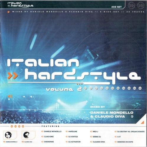 802 - ITALIAN HARDSTYLE - VOLUME 2 - 2CD - NIEUW, Cd's en Dvd's, Cd's | Verzamelalbums, Nieuw in verpakking, Dance, Verzenden