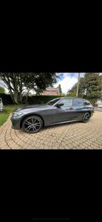 Bmw 330e x drive touring, Auto's, Automaat, Zwart, USB, Leder