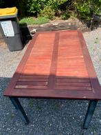 Table de jardin, Jardin & Terrasse, Enlèvement, Utilisé, Rectangulaire, Bois