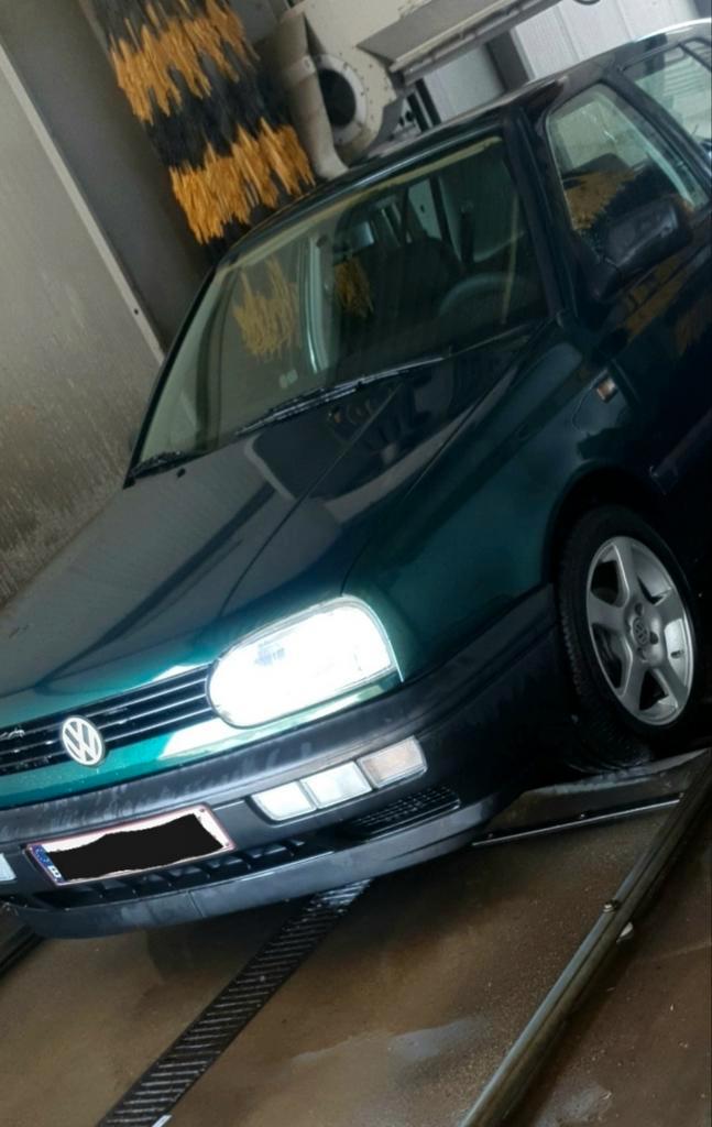 Pare-chocs avant et arrière noirs pour VW Golf 3., Autos : Pièces & Accessoires, Autres pièces automobiles, Enlèvement