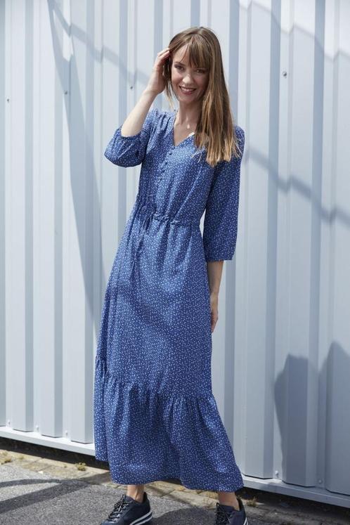 Leuke jurk van Bel & Bo maat 42 of XL, Kleding | Dames, Jurken, Gedragen, Maat 42/44 (L), Blauw, Ophalen of Verzenden