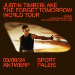 2 places concerts Justin Timberlake 3 août Anvers, Deux personnes, Août