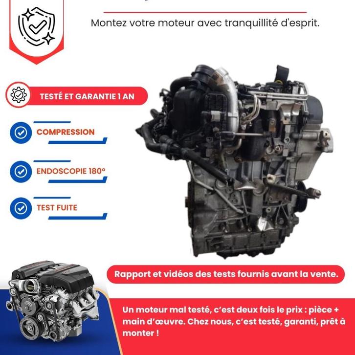 Moteur complet audi a3 q2 q3 / vw golf, Autos : Pièces & Accessoires, Moteurs & Accessoires, Audi, Seat, Skoda, Neuf, Enlèvement ou Envoi