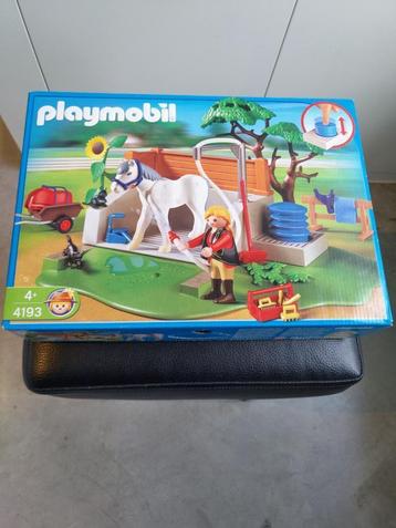 Playmobil wasbox voor paarden