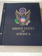 ALBUM DAVO U.S.A met prenten van 1966 tot 1986, Postzegels en Munten, Ophalen of Verzenden, Gestempeld