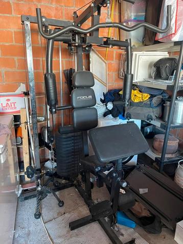 Multifunctionele home gym fitnessmachine Focus fitness, Sport en Fitness, Ophalen, Gebruikt