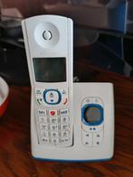 Téléphone  Alcatel sans fil , blanc , avec répondeur, Comme neuf, Enlèvement