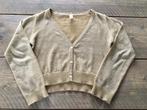 CKS, gouden vestje met glittertjes 6 / 116, Gebruikt, Meisje, Ophalen of Verzenden, Trui of Vest