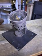 Vintage look spots (4 st), Huis en Inrichting, Ophalen, Gebruikt, Metaal of Aluminium, Vintage