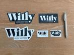 Radio Willy Stickers – Nieuw!, Verzamelen, Ophalen of Verzenden, Nieuw, Film, Tv of Omroep