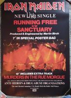 Iron Maiden 2 grandes affiches, CD & DVD, Vinyles | Hardrock & Metal, Enlèvement, Neuf, dans son emballage