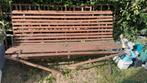 Un ancien banc bois et fer, Jardin & Terrasse, Bancs de jardin, Enlèvement, Utilisé, Bois