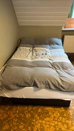Waterbed, Huis en Inrichting, Slaapkamer | Bedden, Ophalen, Gebruikt, Eenpersoons, Zwart