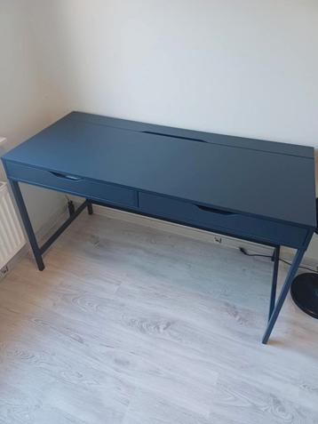 Bureau Ikea avec 2 tiroirs et cache-cable, Enlèvement, Comme neuf, Bureau