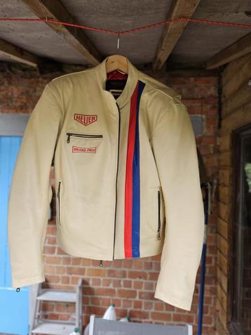 Motovest steve McQueen maat L rtxleathers nieuw leder beschikbaar voor biedingen