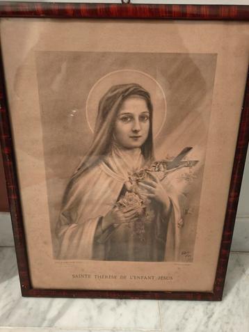 een portret van Sainte Thérèse de l'Enfant Jésus beschikbaar voor biedingen