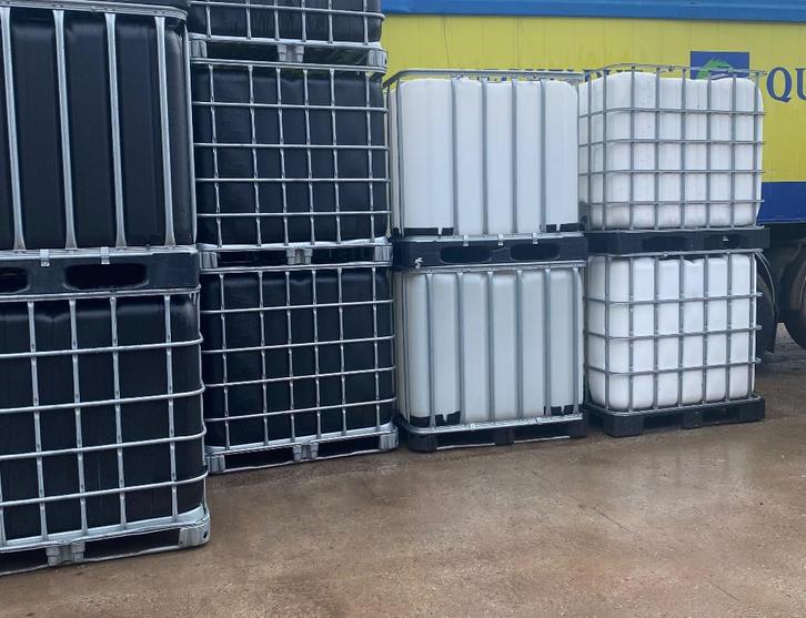 Promo zwarte en melkwitte ibc containers, Dieren en Toebehoren, Stalling en Weidegang, Opfok, Stalling, Weidegang, Accessoires